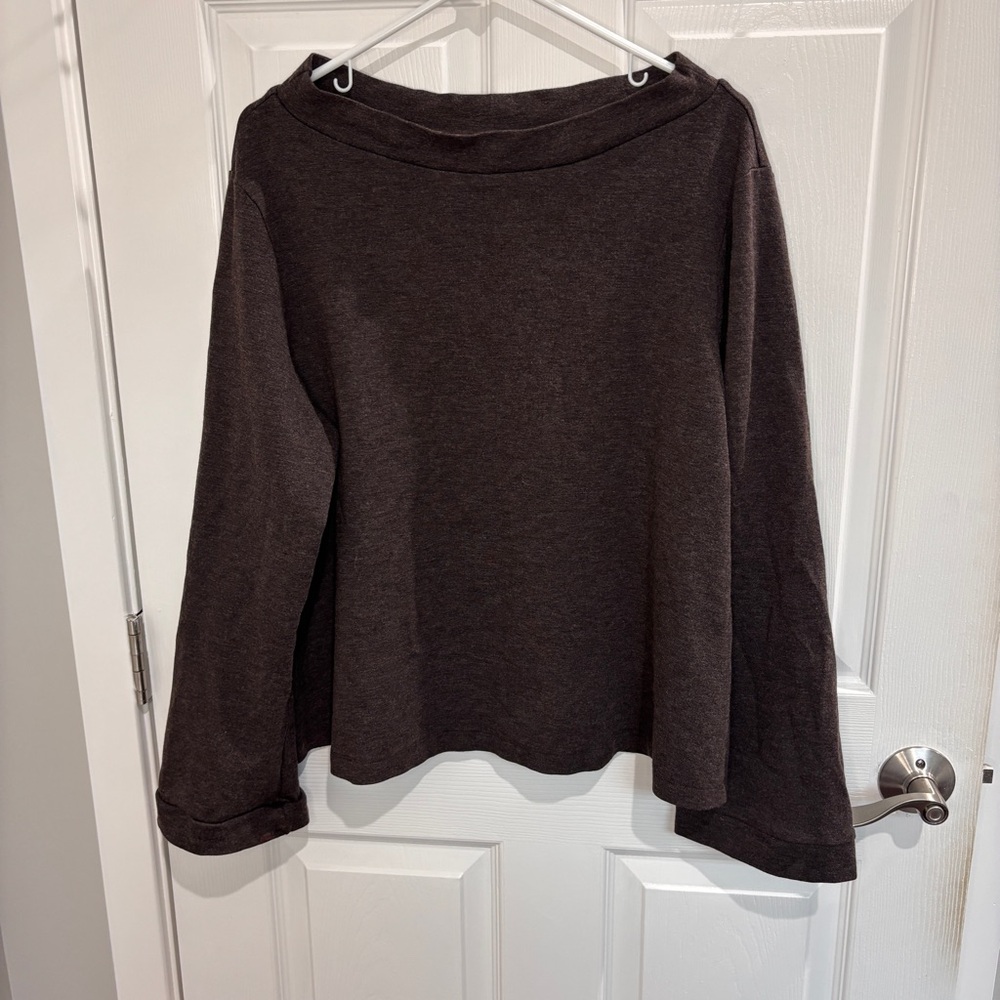 Bryn Walker brown top